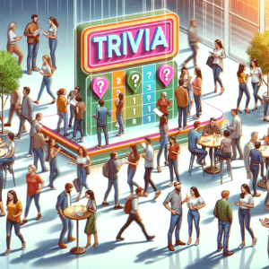 Mingle Trivia Game Play